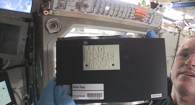 Erster 3D-Druck im Weltraum