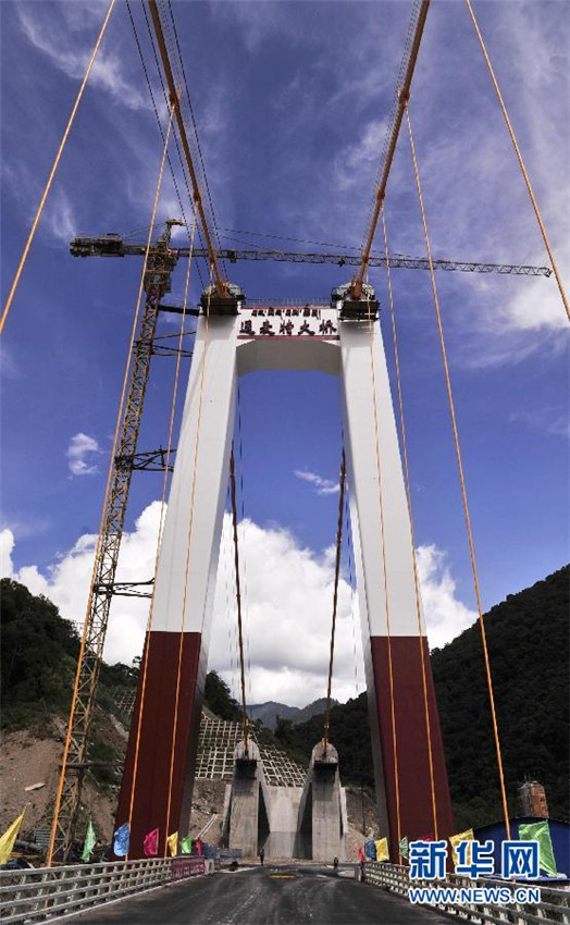 Acht Symbole der 50-j?hrigen Verkehrsentwicklung von Tibet