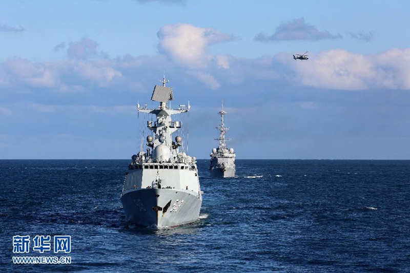 Chinesische und franz?sische Marine üben im ?rmelkanal