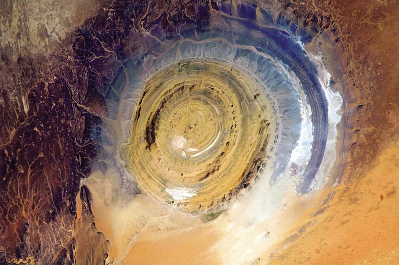 Die Erde aus der Perspektive eines Astronauten