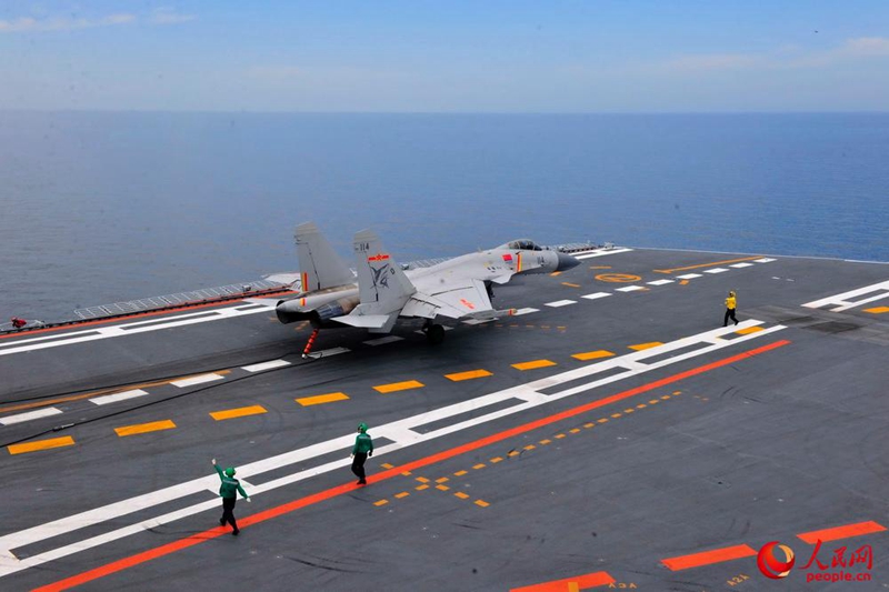 Chinesische Marine intensiviert Training der Flugzeugtr?ger-Piloten