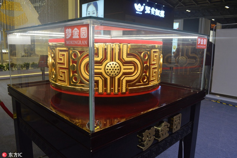 Weltgr??ter Goldring erstmals in Shanghai
