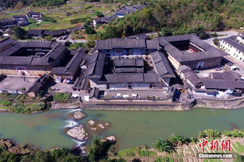 Luftbilder: Traditionelle Lehmgeb?ude in Fujian
