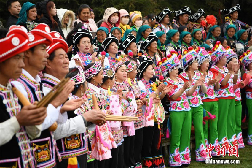 Gesangstreffen der nationalen Minderheiten in Yunnan