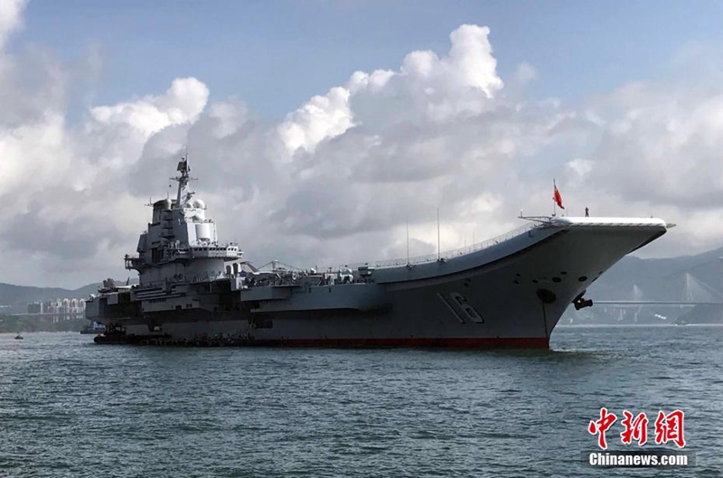 Flugzeugtr?ger ?Liaoning“ in Hongkong ?ffentlich zug?ngig