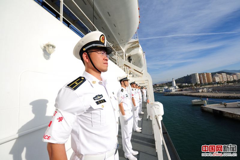 ?Peace Ark“ legt erstmals in Spanien an 