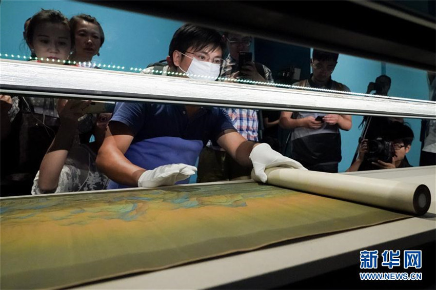 Palastmuseum stellt historische Landschaftstuschemalereien aus