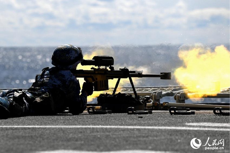 Teilnehmer der chinesischen ?Joint Sea 2017“ führen übungen im Japanischen Meer durch