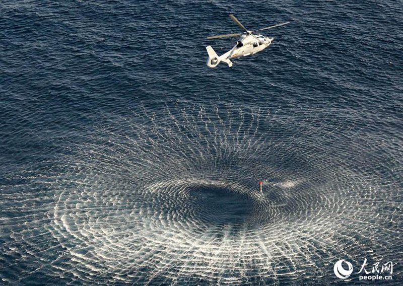 Teilnehmer der chinesischen ?Joint Sea 2017“ führen übungen im Japanischen Meer durch