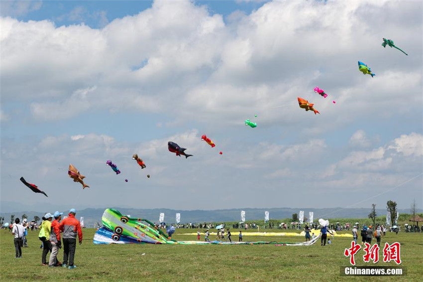 Drachen-Wettbewerb in Guizhou
