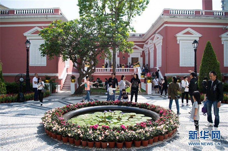 Tag der offenen Tür im Regierungssitz Macao