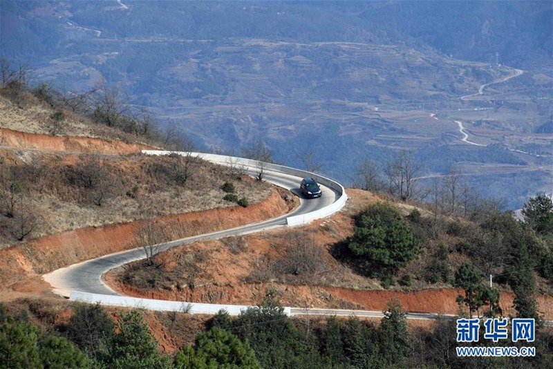 Verbesserte Landstra?en in Yunan f?rdern Entwicklung 