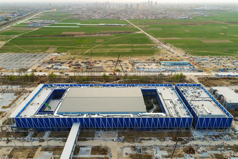 Einj?hriges Jubil?um: Luftaufnahmen von der Xiong'an New Area