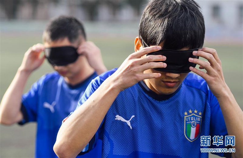 Blindenfu?ballspieler: ?Fu?ball gibt mir den Mut!“