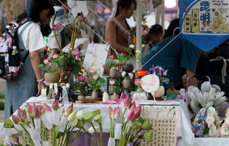 Kunming: 12. Lotusblumenausstellung im Cuihu-Park er?ffnet
