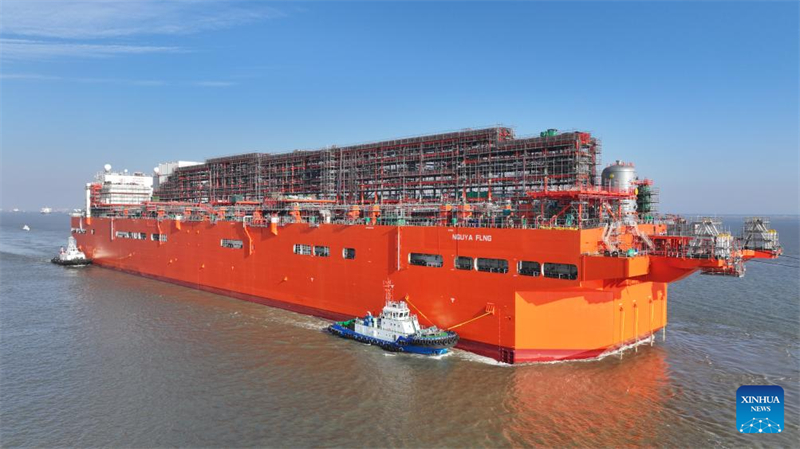 Erste chinesische FLNG-Gro?anlage zieht von Nantong nach Zhoushan