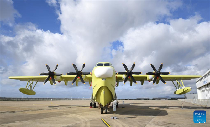 Chinas Amphibienflugzeug AG600 erh?lt grünes Licht für Massenproduktion